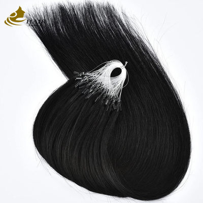 Đường thẳng Nano Pre Bonded Human Hair Extensions Microrings Extensions OEM