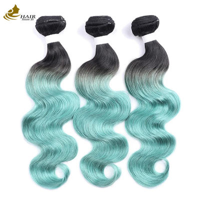 1B Màu xanh Brazil Highlight Body Wave Brazil Virgin Raw Remy Ombre Human Hair Bundles
