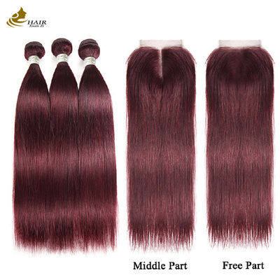 8 Inch-30 Inch 99j Burgundy wig Body Wave Extensions