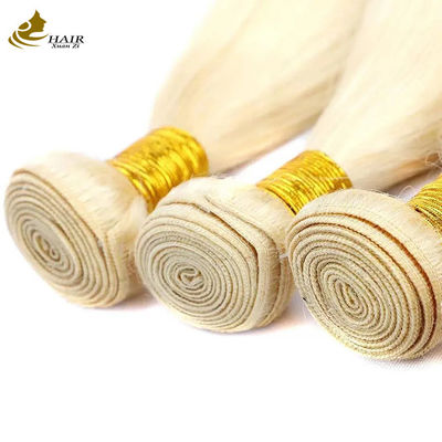 613 nguyên chất Virgin Blonde Brazil Human Hair Bundles
