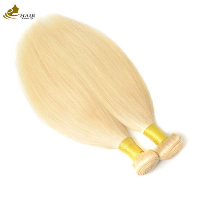 Sản xuất trực tiếp bán Brazil Virgin Human Hair 613# tóc vàng thẳng gói