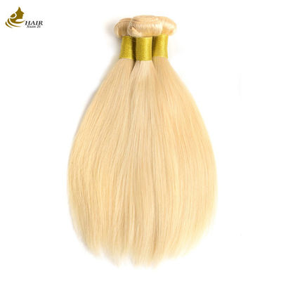 Sản xuất trực tiếp bán Brazil Virgin Human Hair 613# tóc vàng thẳng gói