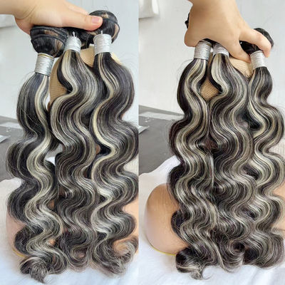 Không chế biến Brazil trực tiếp bán buôn Ombre Hair Extensions Weave Bundles