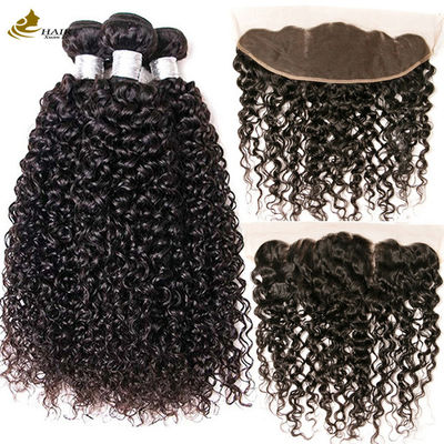 Sản phẩm bán buôn Remy Human Hair Kinky Curl Hair Weft Bundles Giá rẻ tóc người Brazil