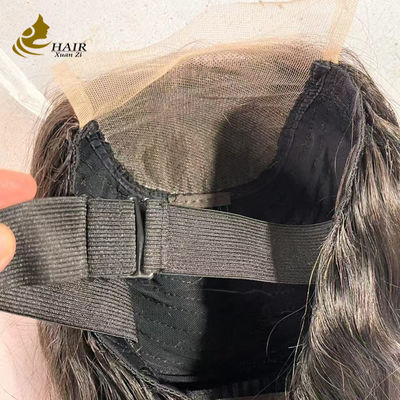 Áo trang phục đai chống trượt giá rẻ tóc miếng mặt trước 100% tóc con người tóc miếng mặt trước tóc con người tốt nhất tóc không keo