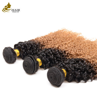 Tóc Virgin chưa qua xử lý 100% màu 1b/27# Bán buôn Tóc người Brazil