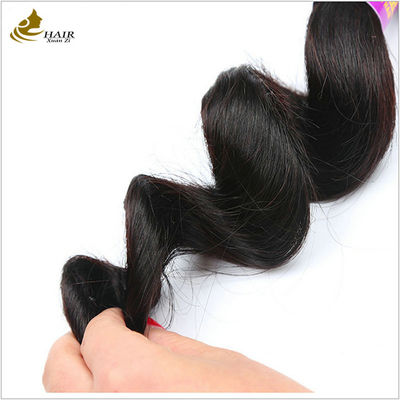 100% tóc trinh nữ người Remy tóc Brazil kéo đôi phần mở rộng tóc con người