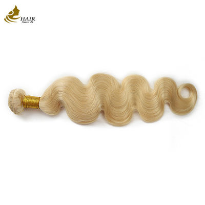 chất lượng 100% tóc nguyên chất Virgin Brazil Ombre Human Hair Extensions 613 Blonde Hair Bundles nhà máy sản xuất