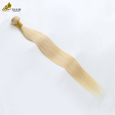 100% tóc nguyên chất Virgin Brazil Ombre Human Hair Extensions 613 Blonde Hair Bundles