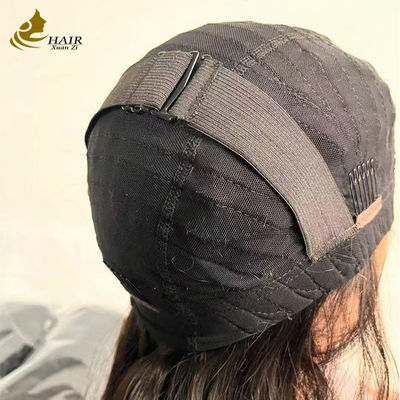 Vỏ lụa không keo tóc thẳng phía trước tóc giả tóc giả mặt trước tóc giả