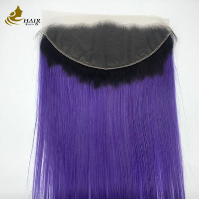 50-120g 13X6 Ren Thụy Sĩ Lông Tóc Người Brazil 100% Tóc Người Virgin Nối Ren