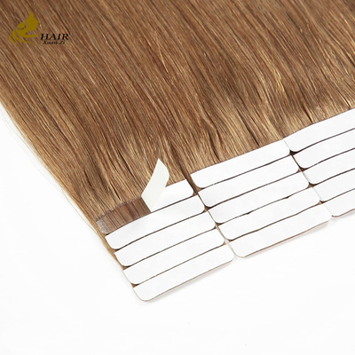 #30 Tóc Thẳng Màu Tóc Thật Virgin Tape In Nối Tóc cho Phụ Nữ