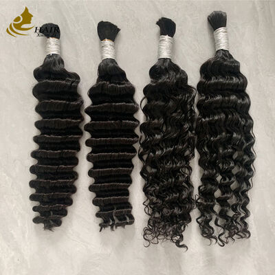 Wholesale Raw Virgin Vietnamese 100 Human Hair Extension Bulk for Braiding